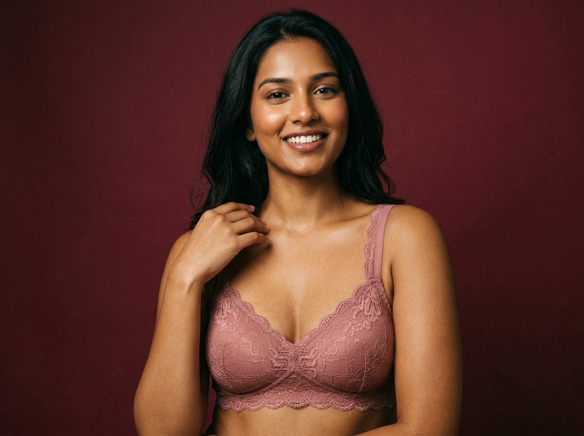 ETAAM Premium Women's Non-Padded Bras - Indian Model