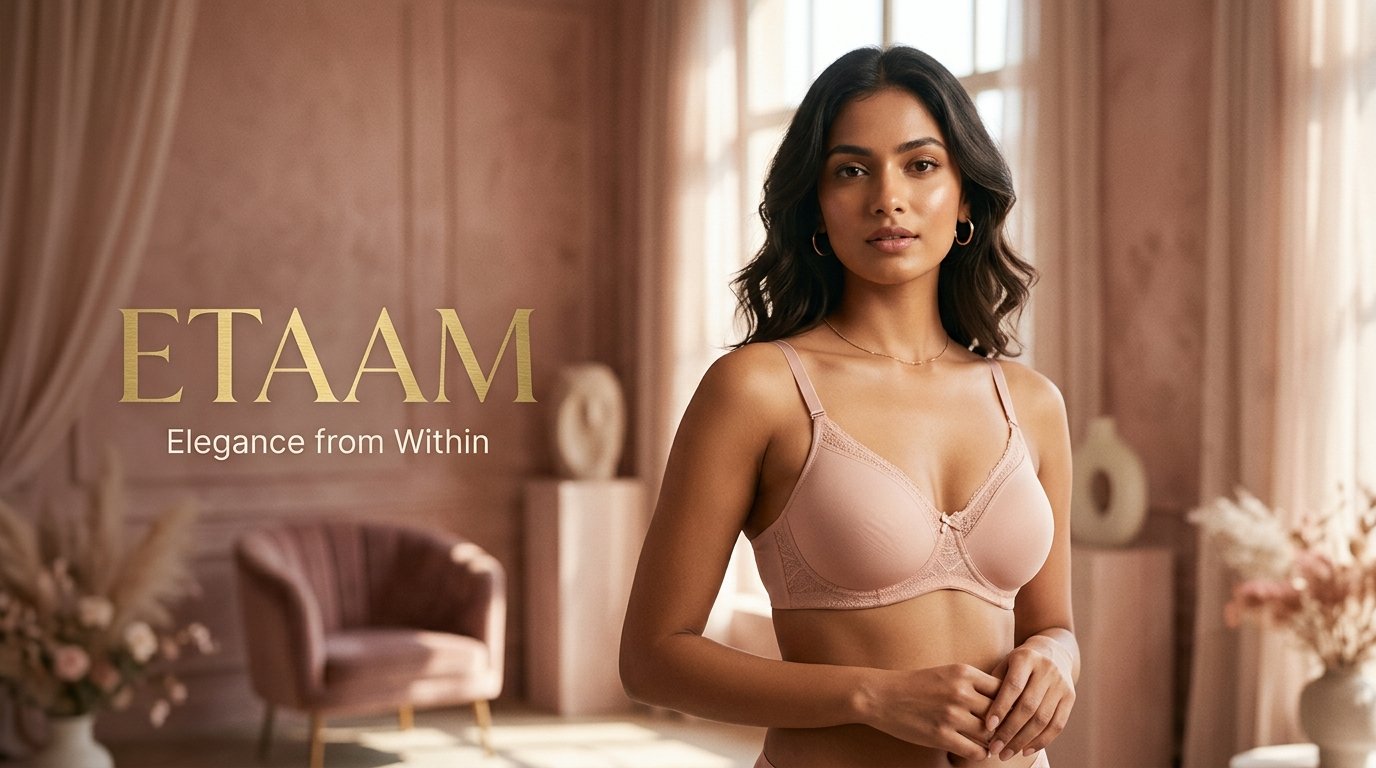 ETAAM Everyday Comfort Bras - Indian Model